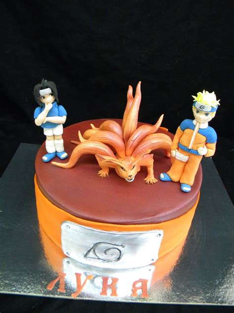 Anime Naruto Cake Design