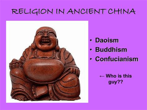 RELIGION IN ANCIENT CHINA