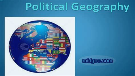 Political Geography Important Definition