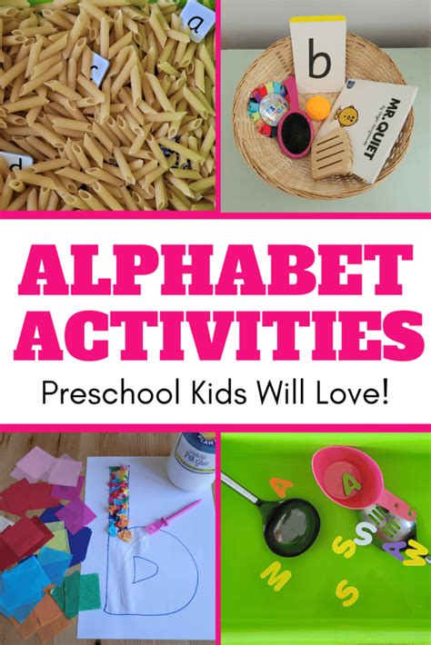 10 Fun Alphabet Activities for Preschoolers