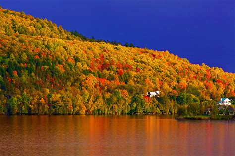 Canada, Quebec, La Mauricie National Park, Fall Colors, Foliage by ya ...