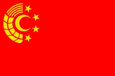 Flag of Xinjiang by FloxiPoxi on DeviantArt