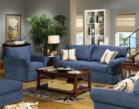 30+ Blue Sofa Living Room Decor – HomeDecorish