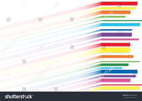 Rainbow Line Abstract Art Background Vector Stock Vector (Royalty Free ...