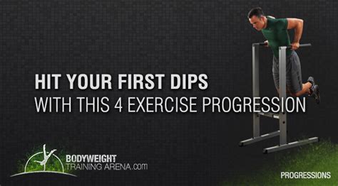 Dips Progression Bodyweight Training Arena