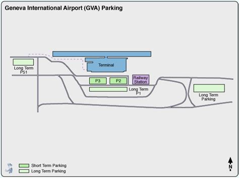 Geneva Airport Parking | GVA Airport Long Term Parking Rates & Map