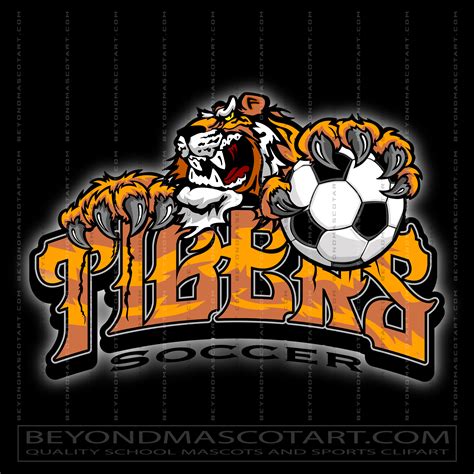 Soccer Logo Tigers | Vector Format | AI EPS JPG PNG