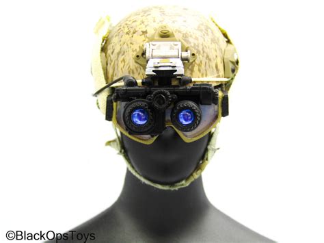 SMU Tier 1 Op. RECCE Element - AOR1 Camo Helmet w/NVG Set – BlackOpsToys