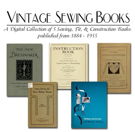 Vintage Sewing Books CD - Sew Chic Patterns