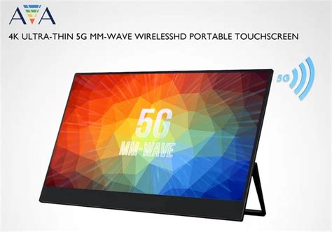 AVA wireless portable touchscreen monitor - Geeky Gadgets