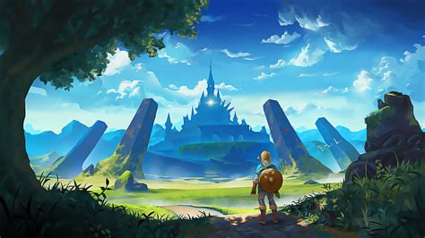 2560x1440 The Legend Of Zelda Breath Of The Wild Artworks 1440P ...