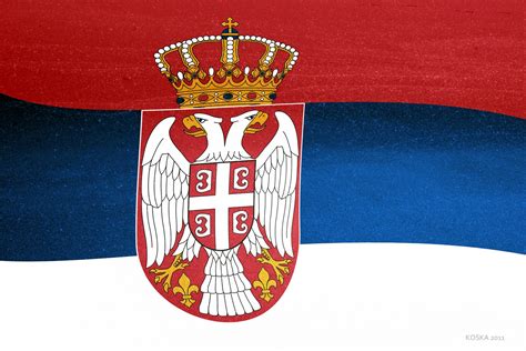 Zastava i grb Srbije - Serbian flag & coat of arms: Zastave Srbije ...