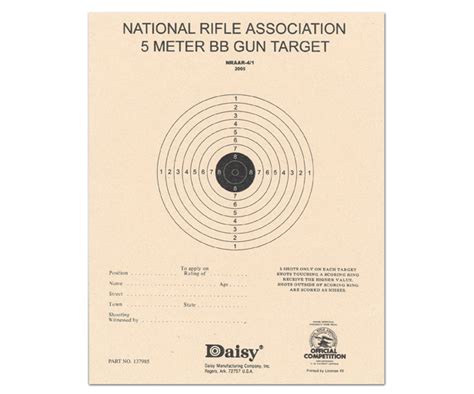 DAISY AIRGUNS 5-Meter BB Targets | KYGUNCO