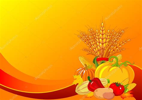 Thanksgiving / harvest background Stock Vector Image by ©Dazdraperma ...