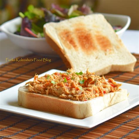 Smoked Mackerel Sandwich - Funke Koleosho's New Nigerian Cuisine