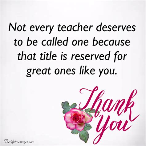 Thank You Best Teacher Quotes - Isa Kerrin