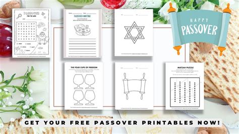 Happy Passover! Get Your FREE Printables! – Home City Source