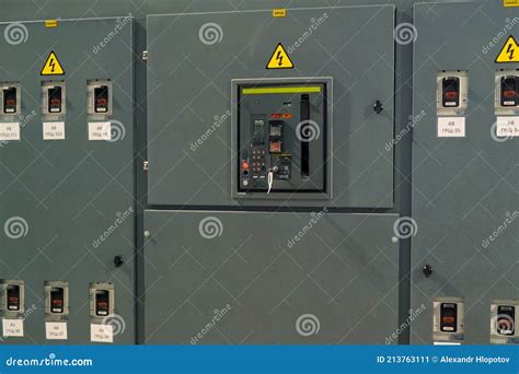 Substation and Power Transformer Stock Image - Image of industrial ...