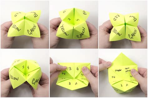 How to Make an Origami Cootie Catcher!