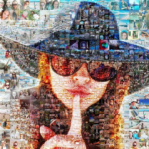 The best service for creating photomosaic collages from your photos