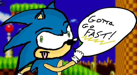 Sonic The Hedgehog (Gotta go fast) by Jakepark3r0 on DeviantArt