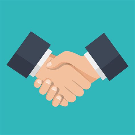 Handshake of business partners,Handshake icon 625919 Vector Art at Vecteezy