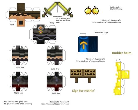 Papercraft Minecraft Skins Printable Minecraft Skin Papercraft Images ...