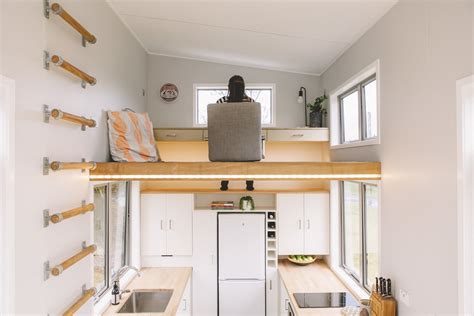 This Ingenious Tiny House Saves Space With a Lofted Office and ...