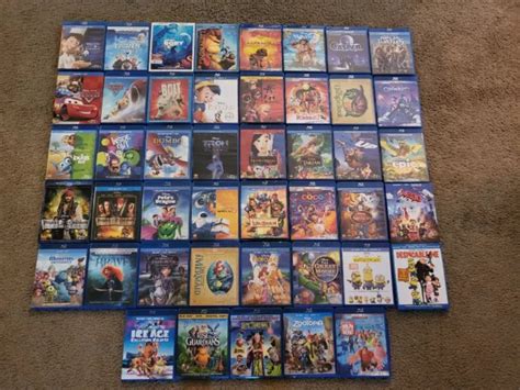 BLU-RAY DVD LOT Pick From Disney Pixar Animated Kids Movies £8.02 ...