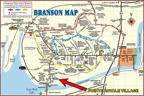 Branson Strip Attractions Map - map : Resume Examples #A19XQG0Y4k