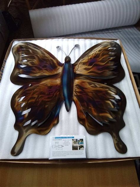 Butterfly Metal Wall Decor Hanging Metal Sculpture Art Unique | Etsy