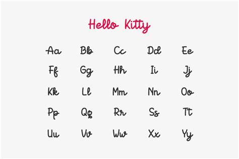 Hello Kitty Font FREE Download | FontSwan