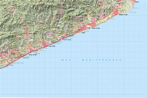 Calella (0394) map by Instituto Geografico Nacional de Espana - Avenza ...