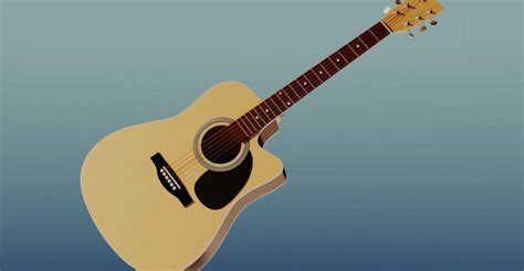 Guitar Animation With Blender 2.9