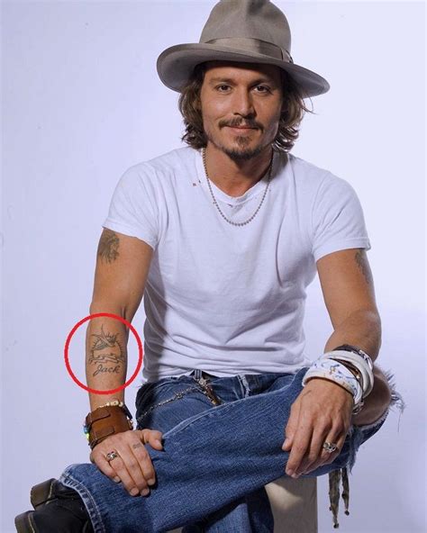 Johnny Depp’s 37 Tattoos & Their Meanings – Body Art Guru