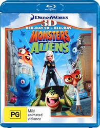 Monsters vs. Aliens 3D Blu-ray (JB Hi-Fi Exclusive) (Australia)