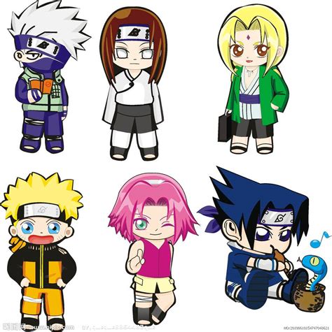 Anime Chibi Naruto Characters