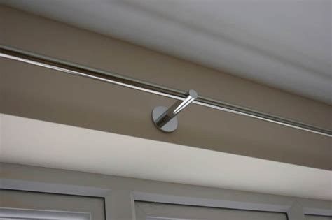 19mm Brushed Stainless Steel Curtain Pole - Stainless Direct UK