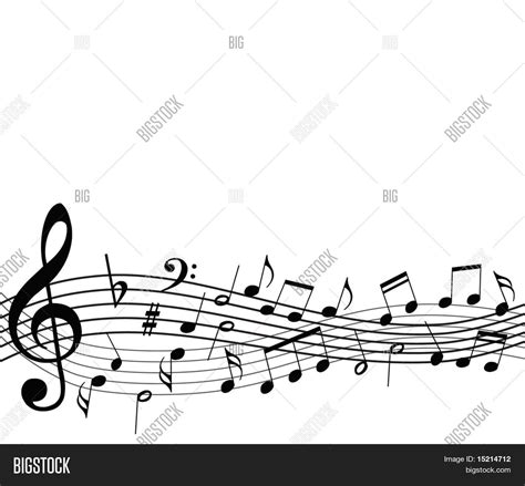 Template Music Notes Vector & Photo (Free Trial) | Bigstock