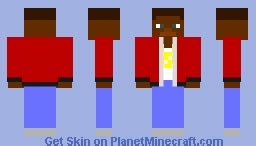 black steve Minecraft Skin