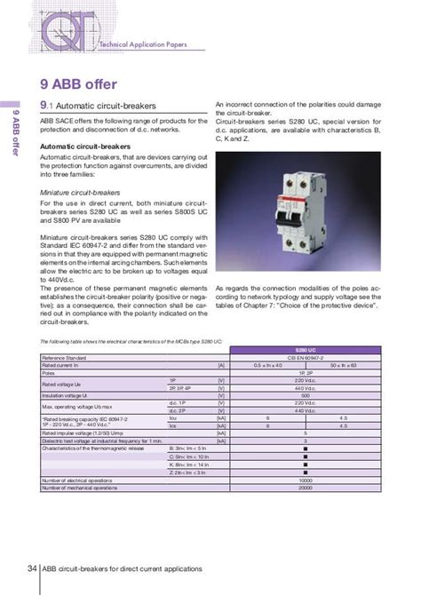 Abb Circuit Breaker Selection Guide