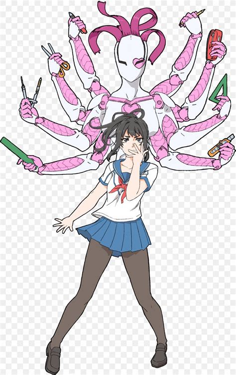 Yandere Simulator Easter Egg Game, PNG, 2726x4322px, Watercolor ...