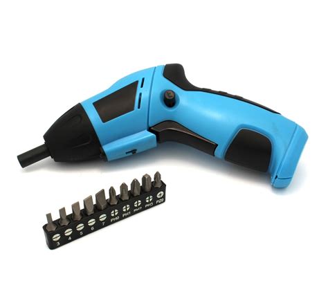 $24.99 - Cordless Screw Gun with Screwdriver Bits - Tinkersphere