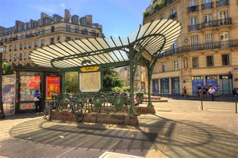 10 Of The Most Beautiful Art Nouveau Metro Stations in Paris