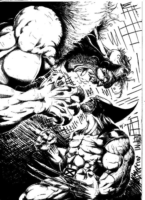 Wolverine vs. Sabretooth by AtomicJosh127 on DeviantArt