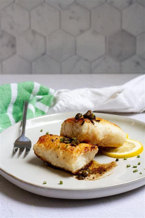 Lingcod Recipe: Pan-Seared Fish with Lemon Caper Sauce