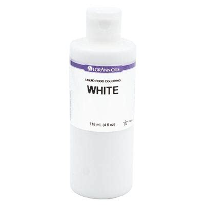 White Liquid Food Color - Liquid Food Coloring - 4 oz, 1 Gallon – Fun ...