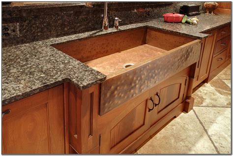 Antique Hammered Copper Farmhouse Sink - Sink And Faucets : Home Decorating Ideas #9A8256Lqvz