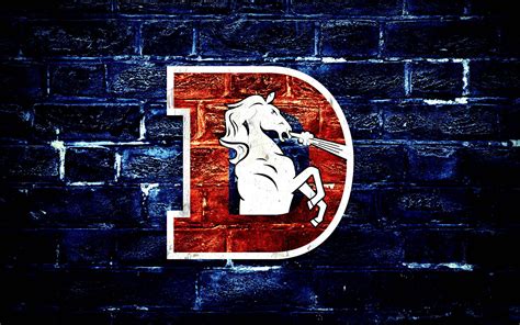 Denver Broncos Logo Wallpaper | PixelsTalk.Net