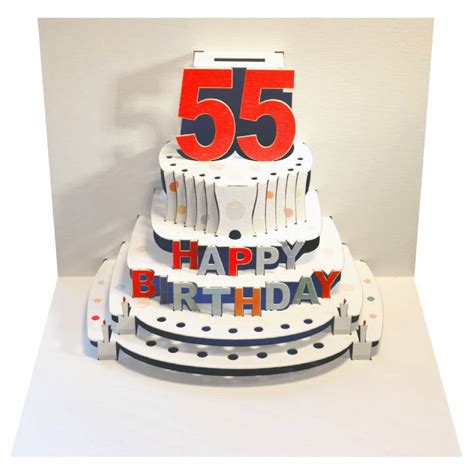 Birthday Cake 55 Year Old - Birthday Cake Images